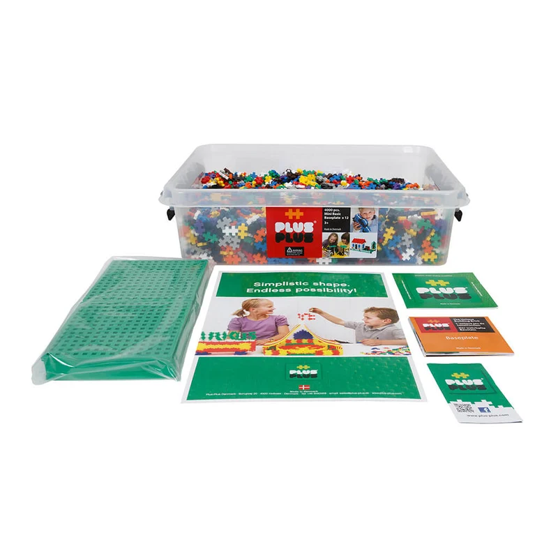 Plus PLus GO mini mix 4000 pièces /12 plaquettes