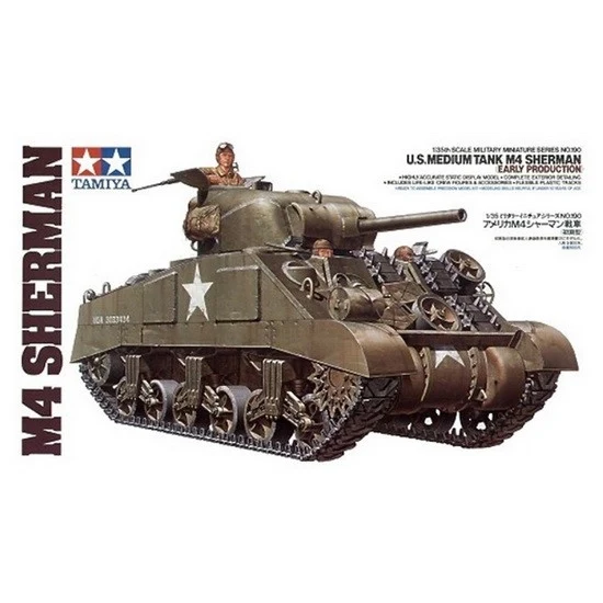 Modèle à assembler Tank M4 Sherman 1:35