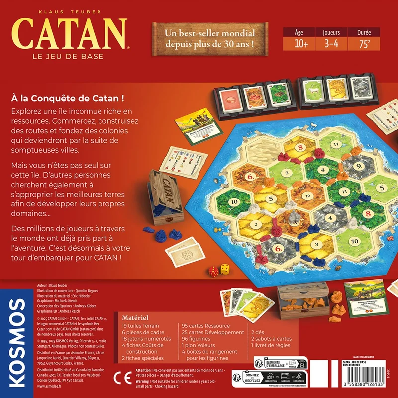 Catan, le jeu de base, 6e édition