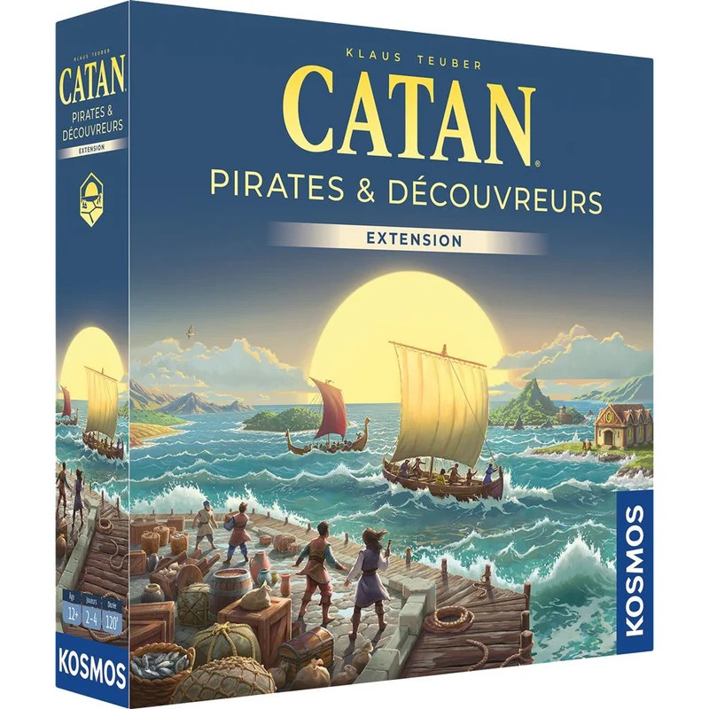 Catan Extension Pirates et Découvreurs -6e Édition