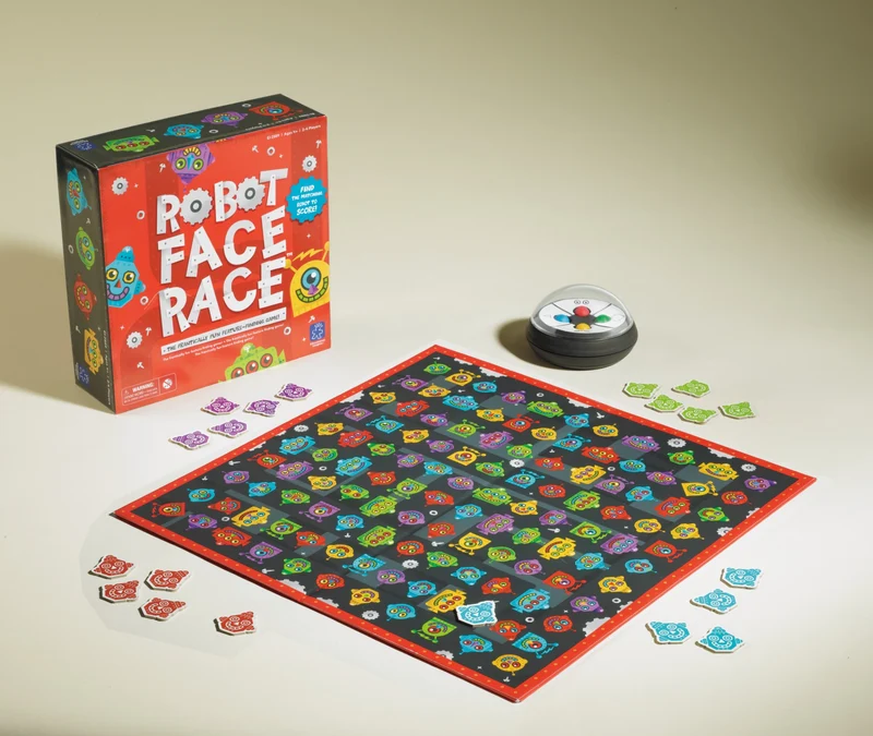 Jeu Robot face race game
