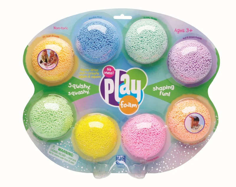 Ensemble de 8 playfoam