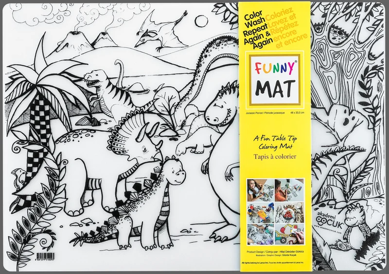 Funny Mat napperon dinosaures