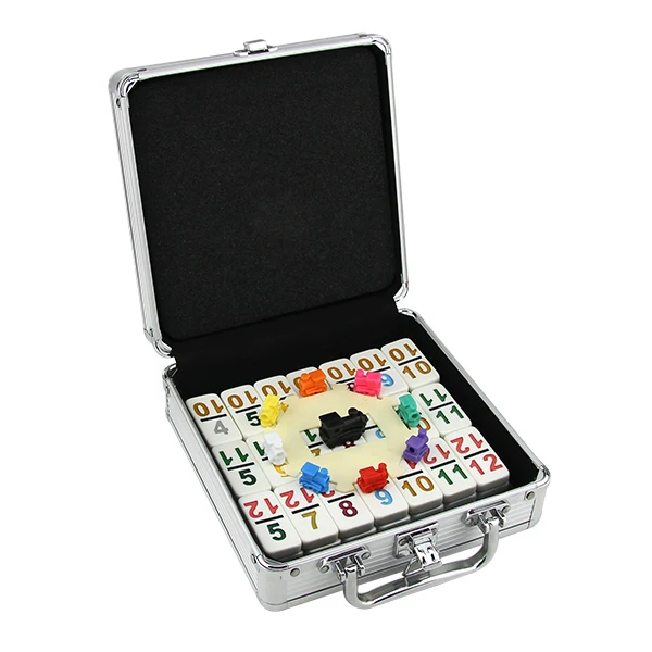 Domino Double 12 numerique Train mexicain en malle