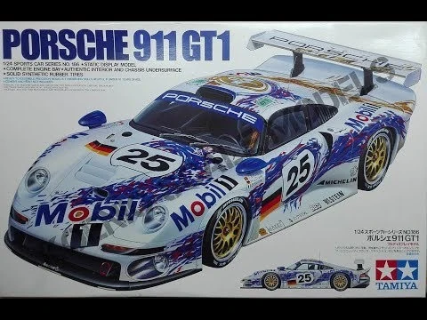 Modèle à assembler Porsche 911 GT 1:24
