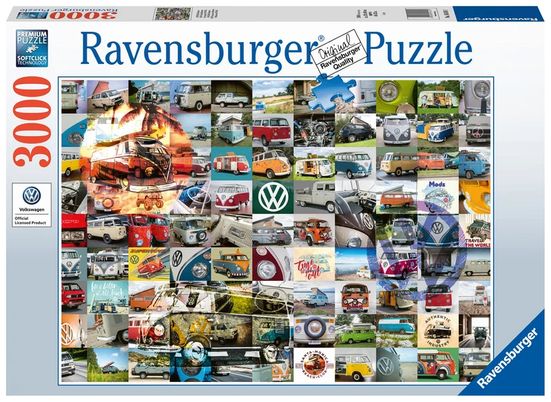 99 VW Combi Moments - Casse-tête de 3000 pièces