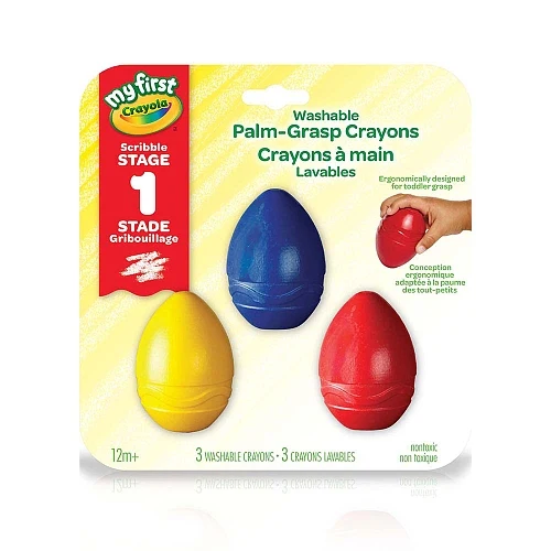 Crayons en forme d'oeuf