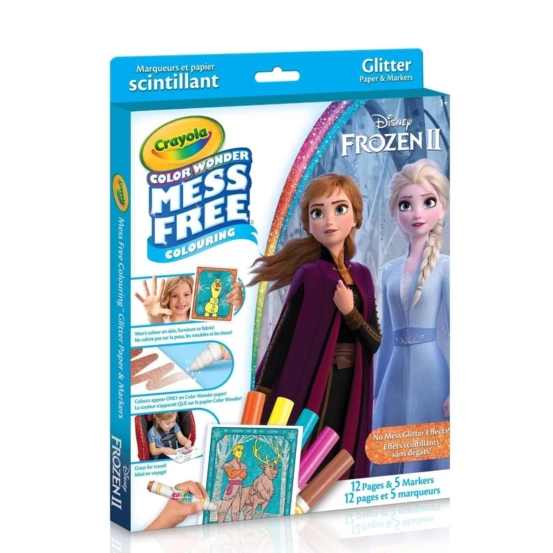 Crayola CW Reine des Neige avec marqueurs