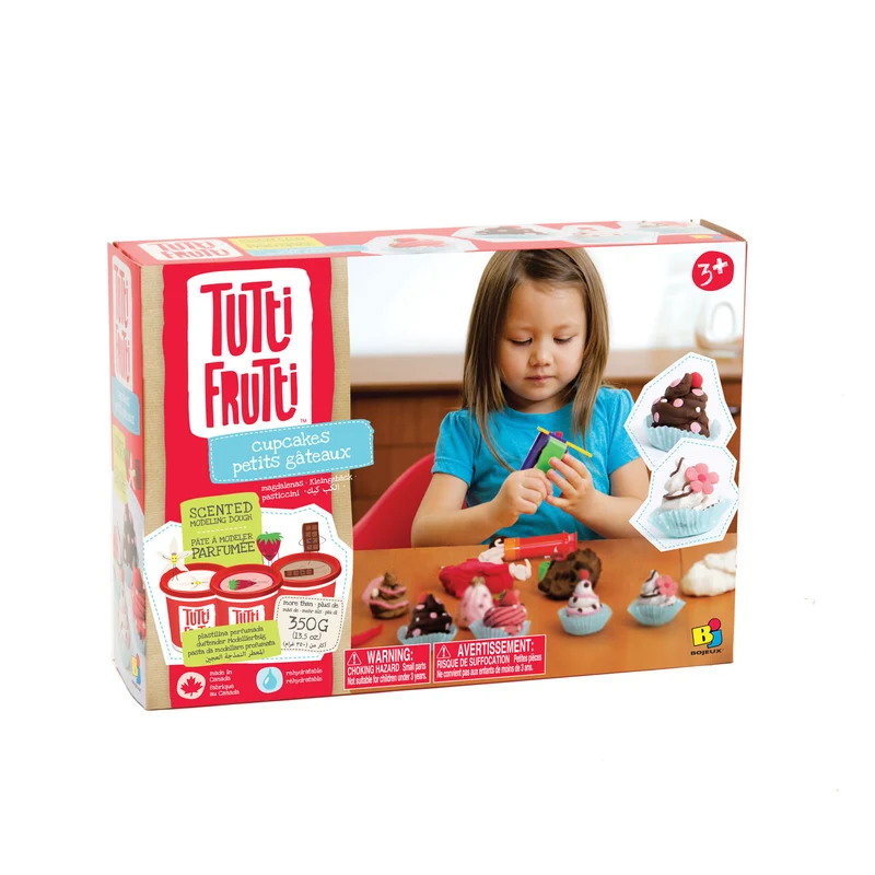 Ensemble de pâte à modeler - petits gâteaux