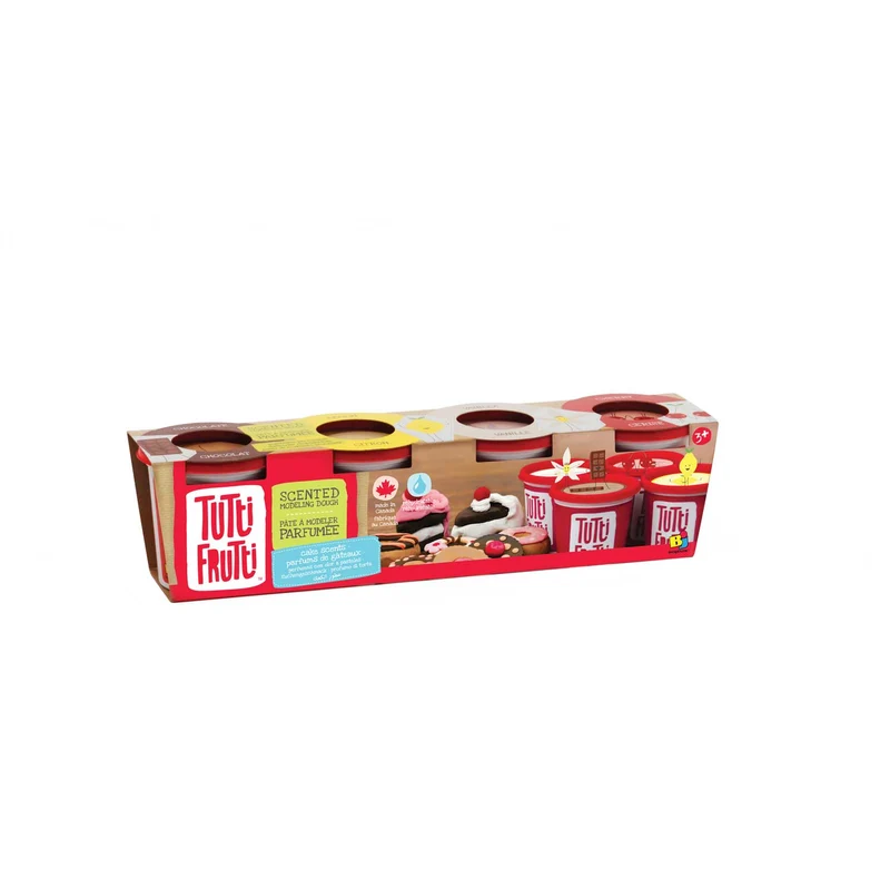 Pâte à modeler - 4 x 100 g - parfums d'été
