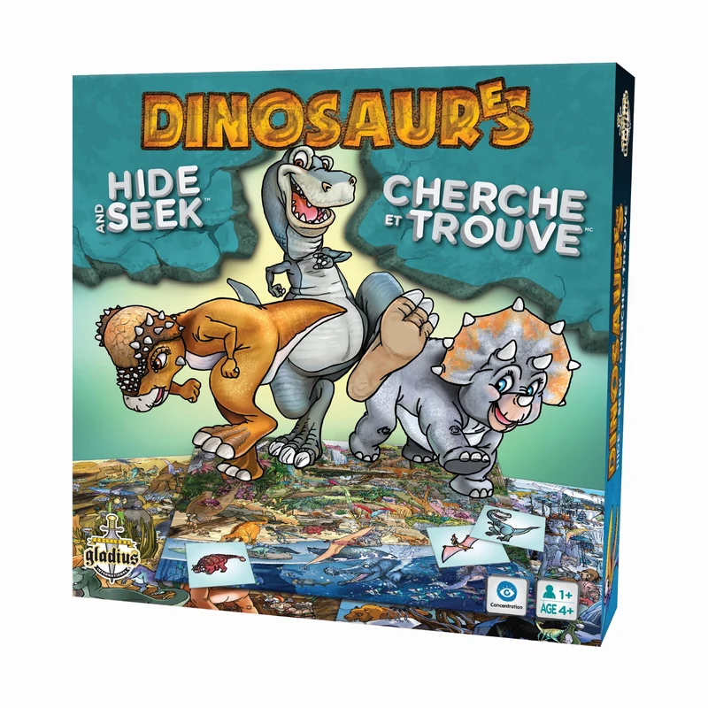 Cherche et trouve Dinosaures