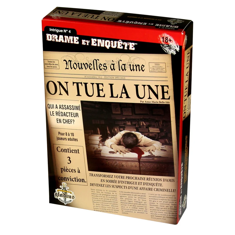 Drame & enquête - On tue la une