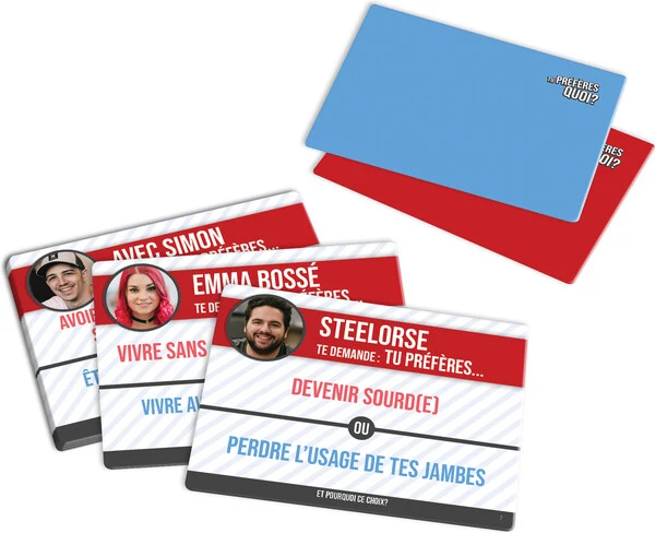 Tu préfères quoi?