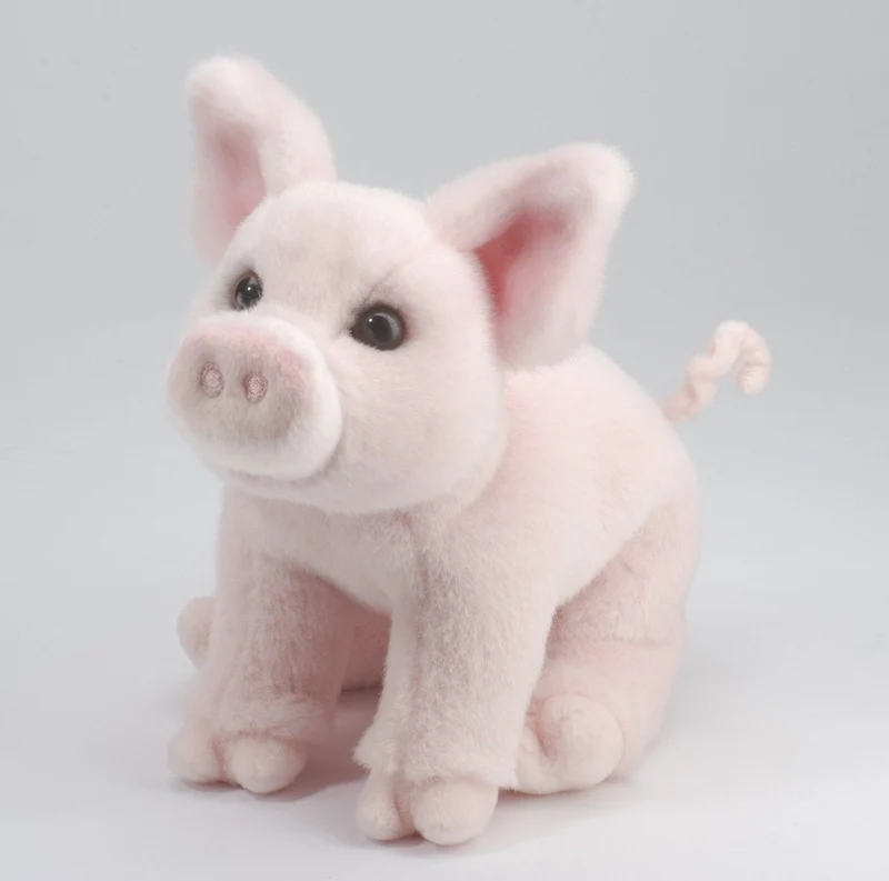 Peluche Betina le conchon rose 10"