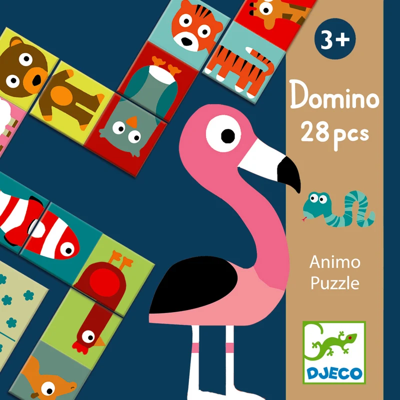 Domino Puzzle Animaux