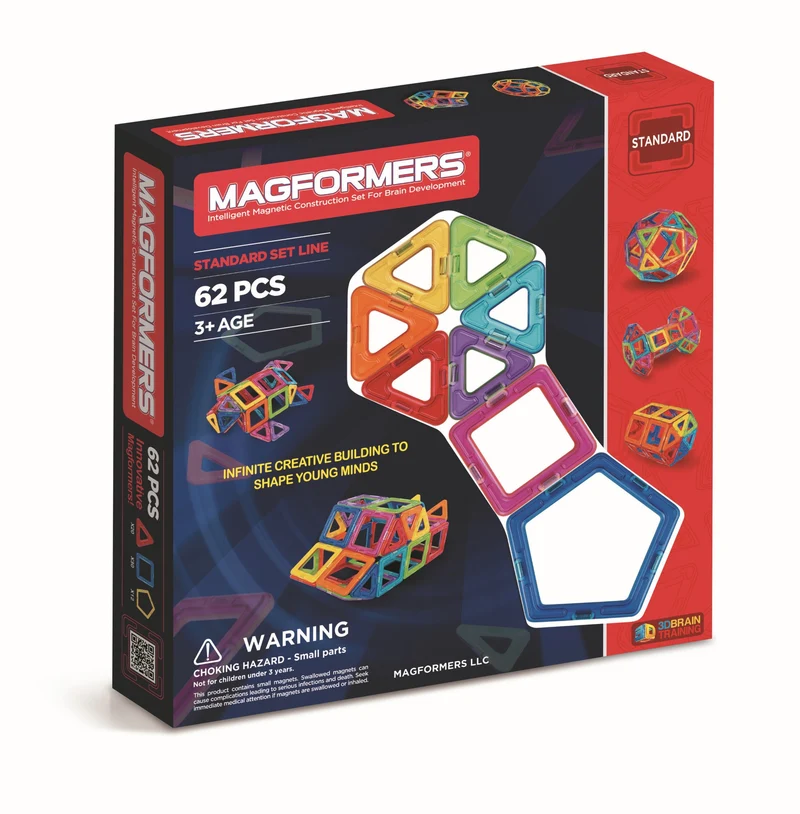 Ensemble Magformers standard 62 pièces