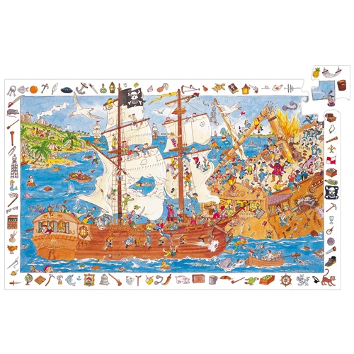 Pirates - Casse-tête Observation de 100 pièces