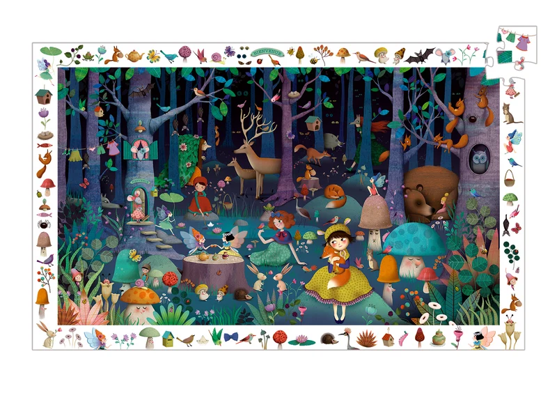 Forêt enchantée - 100 pièces