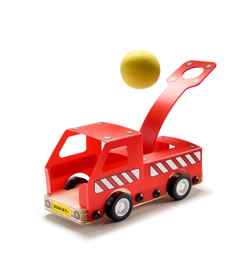 Camion catapulte à construire