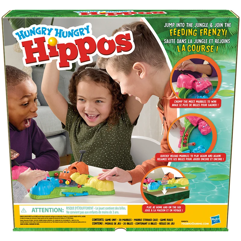 Les hippos affamés - Hungry Hippos