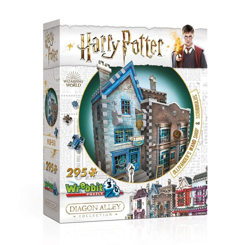 Casse-Tête 3D Ollivander & Scribbulus, Chemin de t