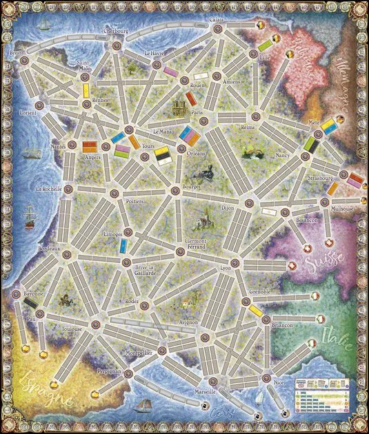 Les Aventuriers du rail - France et Old west